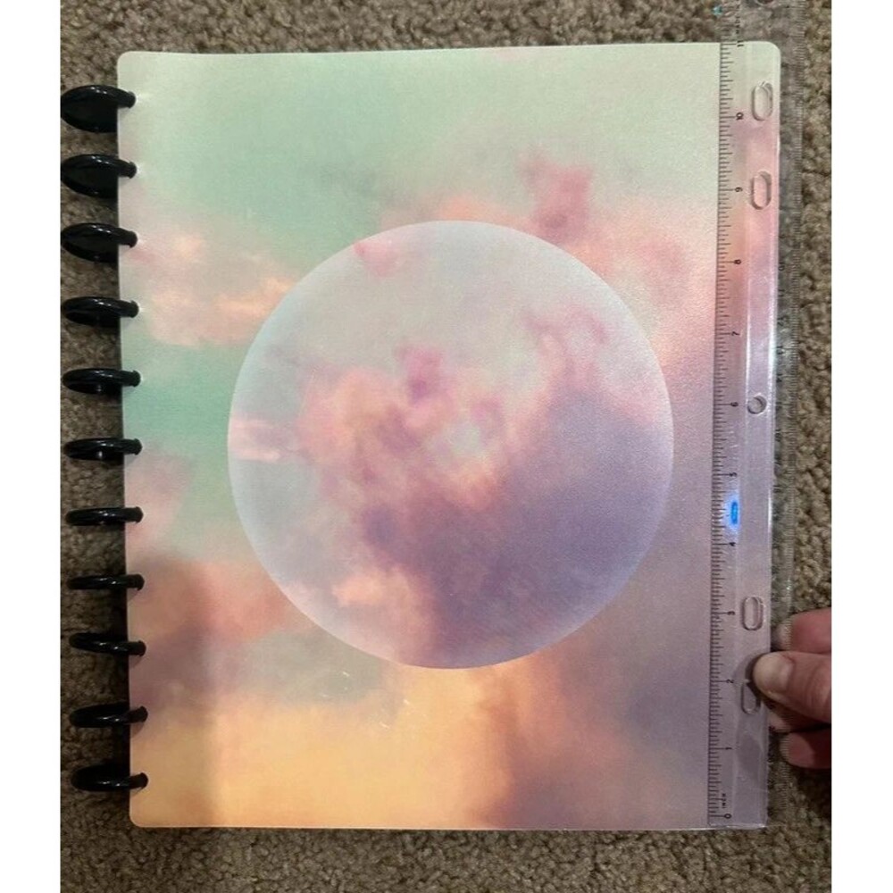 5 subject disk notebook bullet journal